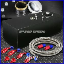 15 Gallon Top-feed Coated Fuel Cell Gas Tank+cap+level Sender+nylon Line Kit