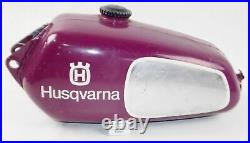1975-1976 Husqvarna Cr 360 Gp Fuel Petrol Gas Tank Aluminum Cr 250 175