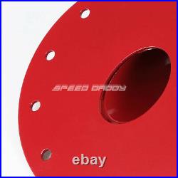 20 Gallon Red Coated Aluminum Fuel Cell Gas Tank+level Sender+45 Fast Fill Neck