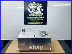 6 gallon high quality baffled aluminium fueltank with senderunit + 8mm fittings