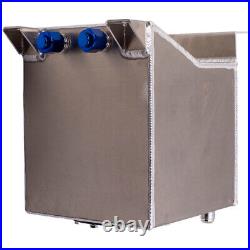 Aluminum 10L 2.5 Gallon Fuel Cell Tank for All Vehicles Polished Lightweight Can