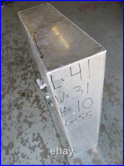 Aluminum Marine Boat Gas Tank Fuel Cell 55 Gallon 41 x 31 x 10
