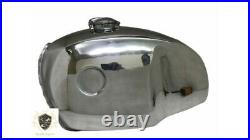 BMW R100 RT RS R90 R80 R75 POLISHED ALUMINUM PETROL TANK WITH CAP Fit For
