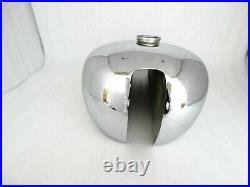 Fit For Bsa A7 Plunger Model Aluminium Polished Petrol Fuel Tank 1950's