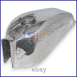 Fuel Gas Tank For Greeves Griffon 1969/70 Aluminum Polished With Monza Cap