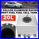 NEW 5 Gallon 20L Aluminum Racing Drift Fuel Cell Tank With Cap Foam Outside UK